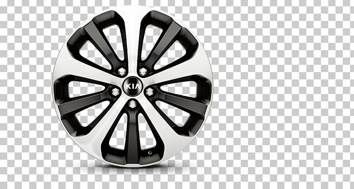 Alloy Wheel Kia Motors Kia Carens PNG, Clipart, Alloy Wheel, Automotive Tire, Automotive Wheel System, Auto Part, Black And White Free PNG Download
