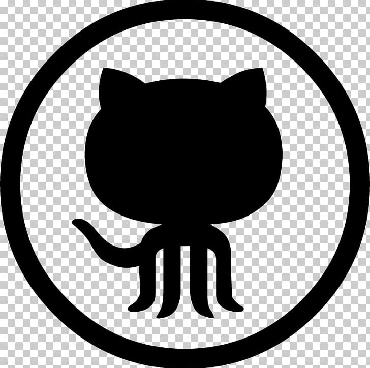 GitHub Computer Icons Logo PNG, Clipart, Black, Black And White, Black Cat, Carnivoran, Cat Free PNG Download