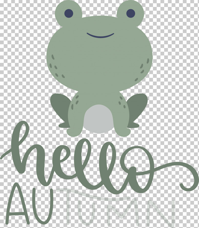 Hello Autumn PNG, Clipart, Biology, Cartoon, Frogs, Green, Hello Autumn Free PNG Download