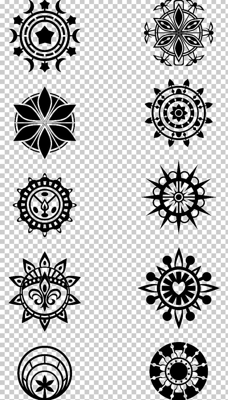 Ornament Graphics Black And White PNG, Clipart, Art, Black, Black And White, Circle, Download Free PNG Download