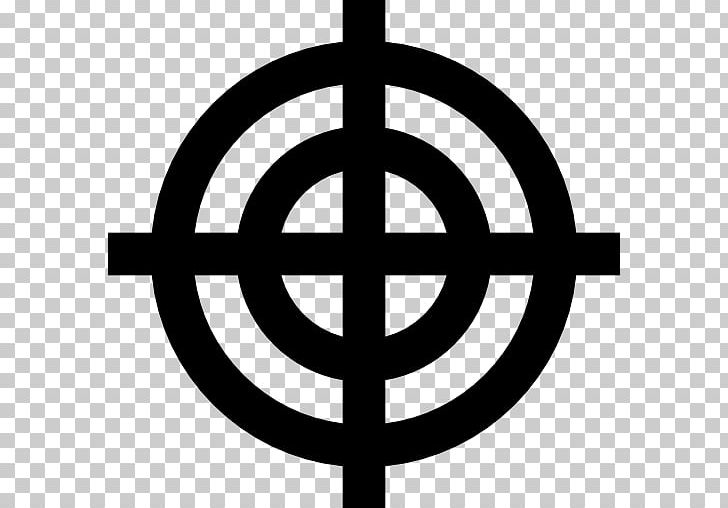 Shooting Target Computer Icons Reticle PNG, Clipart, Black And White, Bullseye, Circle, Computer Icons, Crosshair Free PNG Download