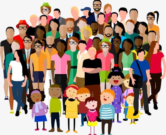 Crowd PNG, Clipart, Cartoon, Cartoon Characters, Character, Characters