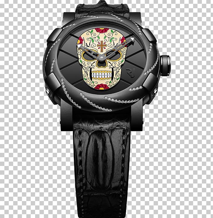 RJ-Romain Jerome Watch Death Baselworld Day Of The Dead PNG, Clipart, Baselworld, Brand, Clock, Clothing Accessories, Day Of The Dead Free PNG Download