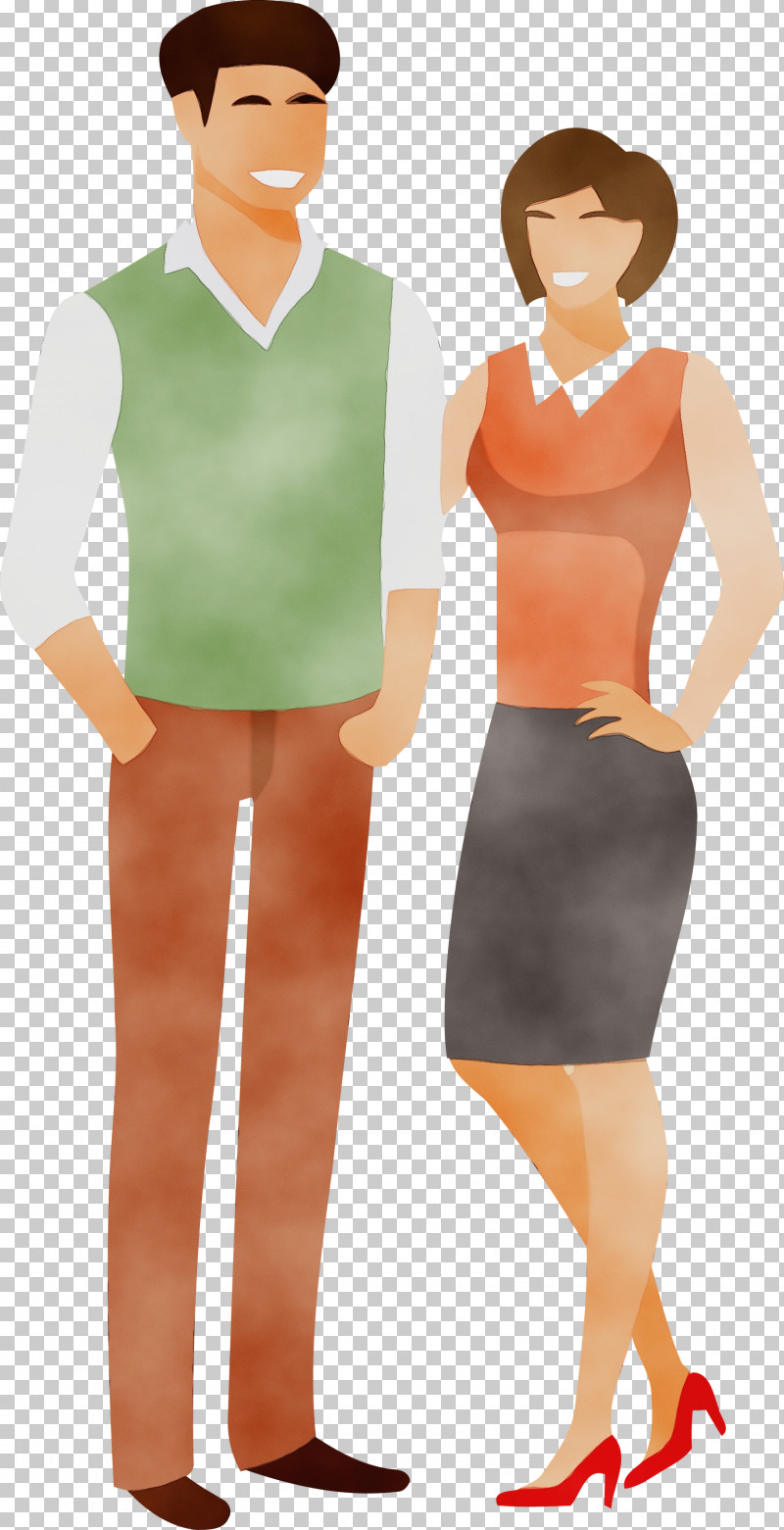 Orange PNG, Clipart, Clothing, Couple, Formal Wear, Lover, Neck Free PNG Download