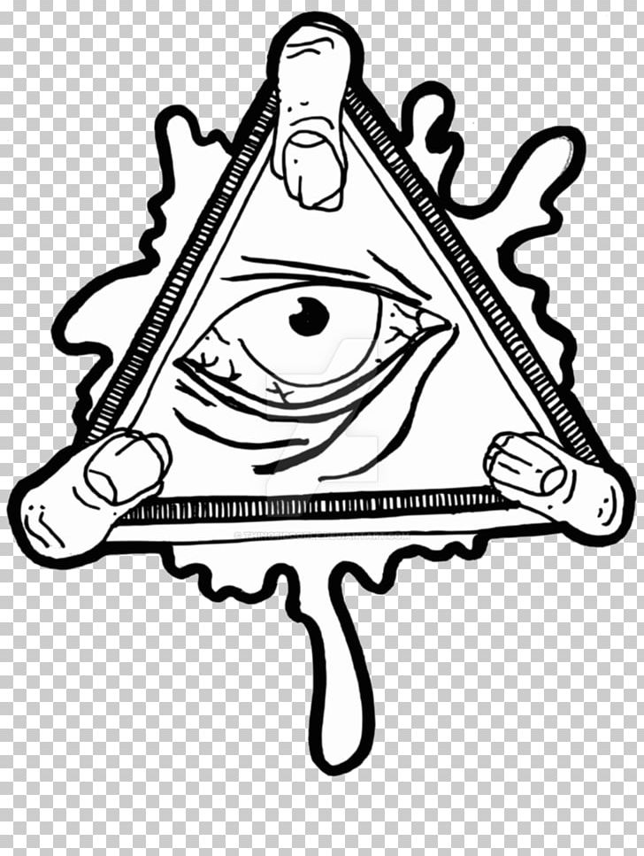 Eye Of Providence Illuminati Sticker Decal PNG, Clipart, Art, Artwork, Black And White, Cartoon, Decal Free PNG Download