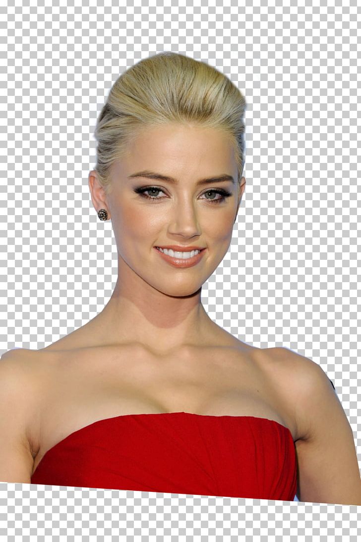 Amber Heard Blond Beauty Model Make-up PNG, Clipart, Amber Heard, Beauty, Blond, Brown Hair, Bun Free PNG Download