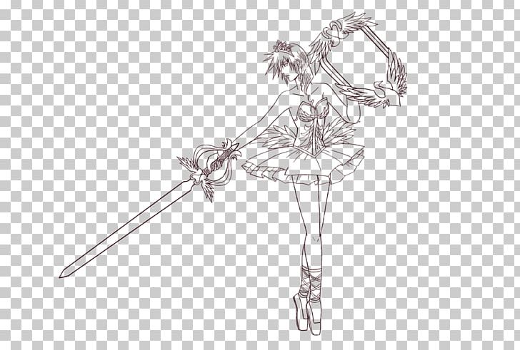 Line Art Sketch Lightning Returns: Final Fantasy XIII Serah Farron Fan Art PNG, Clipart, Arm, Art, Ballerina, Black And White, Cartoon Free PNG Download
