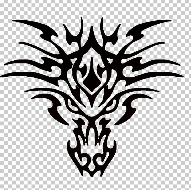 Tattoo Drawing PNG, Clipart, Black, Black And White, Branch, Chinese Dragon, Desktop Wallpaper Free PNG Download