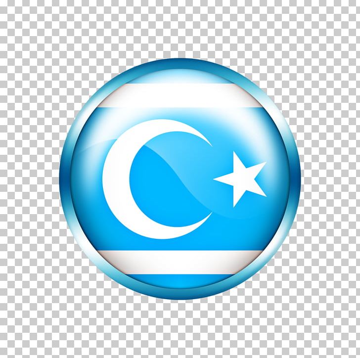 Flag Of Turkmeneli Iraqi Turkmens Turkmenistan PNG, Clipart, Aqua, Circle, Continue Button, Flag, Flag Of Turkey Free PNG Download