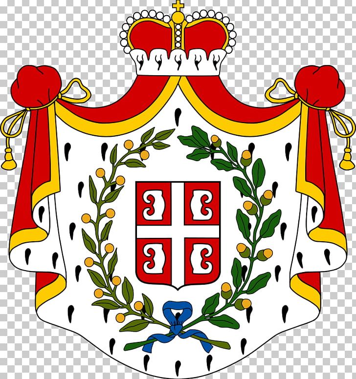 Principality Of Serbia Kingdom Of Serbia Coat Of Arms Of Serbia PNG, Clipart, Area, Artwork, Christmas, Christmas Decoration, Coat Of Arms Free PNG Download