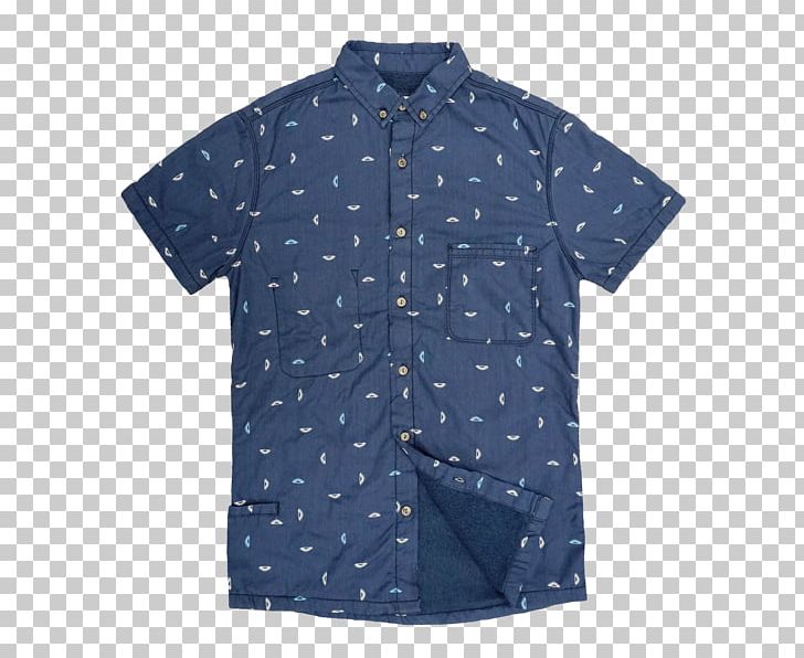 T-shirt Aloha Shirt Clothing Dress PNG, Clipart, Active Shirt, Aloha Shirt, Blue, Button, Cambric Free PNG Download