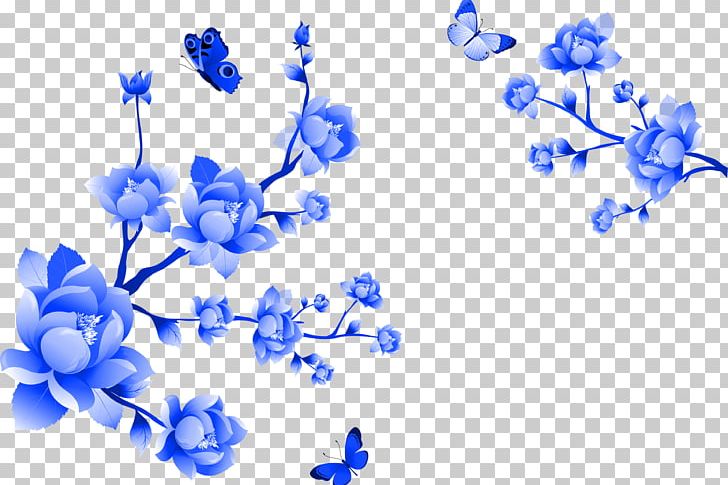 Blue And White Pottery PNG, Clipart, Birdandflower Painting, Blue, Blue And White Porcelain Material, Branch, Ceramic Free PNG Download