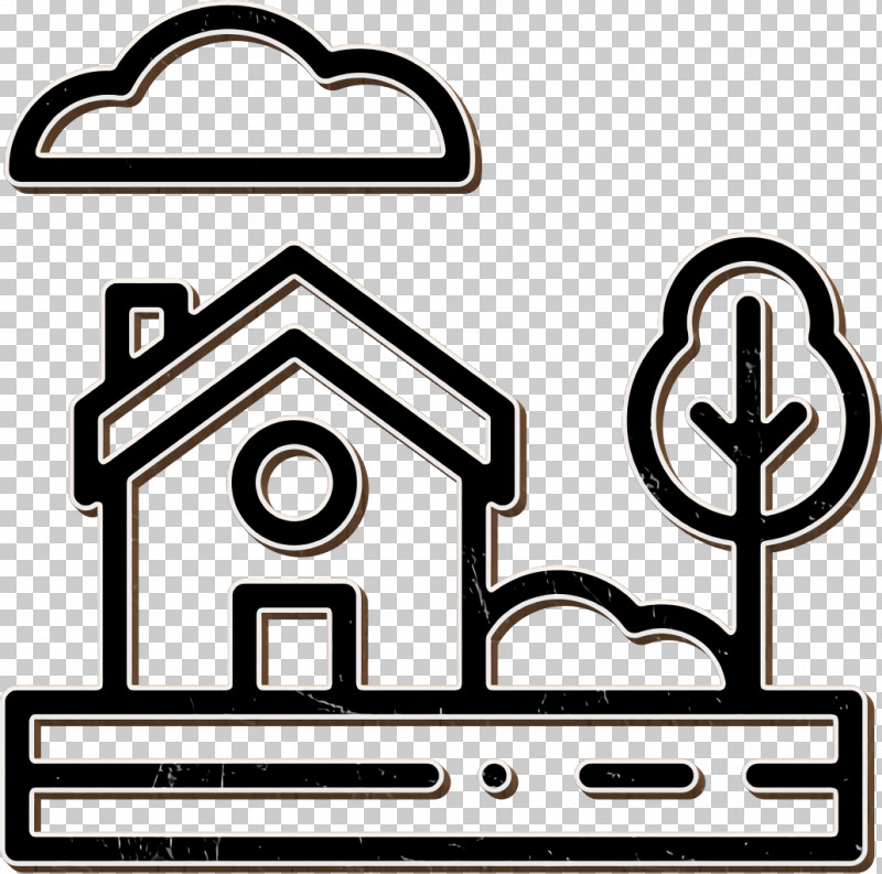 In The Village Icon House Icon Road Icon PNG, Clipart, Data, Document, House Icon, Icon Design, Insurance Free PNG Download