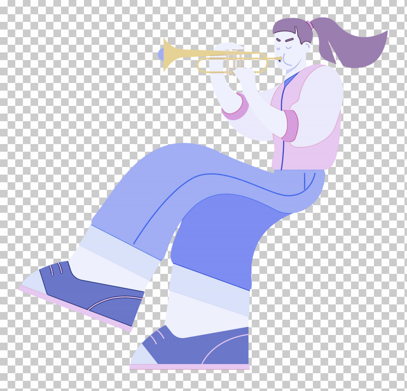 Playing The Trumpet Music PNG, Clipart, Cartoon, Computer, Drawing, Line, Megaphone Free PNG Download
