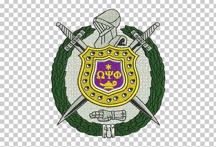 Omega Psi Phi Fraternity Howard University Organization Embroidery PNG, Clipart, Badge, Craft, Decatur, Digitization, Embroidery Free PNG Download