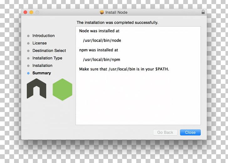 Npm Node.js Installation MacOS Package Manager PNG, Clipart, Area, Brand, Command, Commandline Interface, Computer Free PNG Download