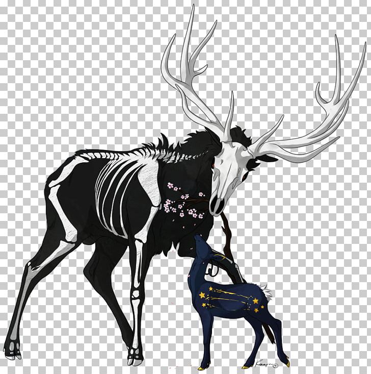 Reindeer Artist Drawing PNG, Clipart, Antler, Art, Artist, Black And White, Cartoon Free PNG Download