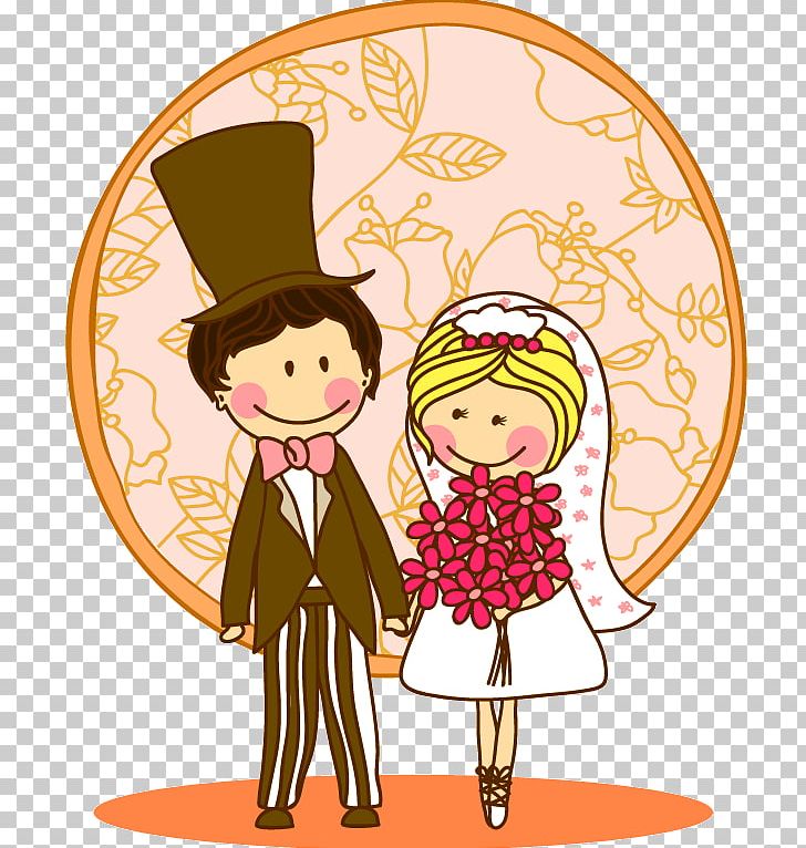 Wedding Invitation PNG, Clipart, Art, Boy, Bride, Bridegroom, Cartoon Free PNG Download