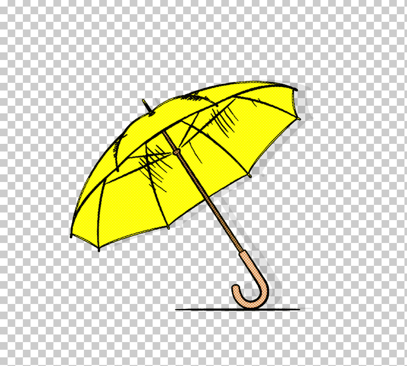 Umbrella Yellow Leaf Line PNG, Clipart, Leaf, Line, Umbrella, Yellow Free PNG Download