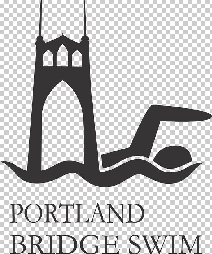 Logo St. Johns Bridge Brand Product Design PNG, Clipart, Animal, Artwork, Black And White, Brand, Bridge Free PNG Download