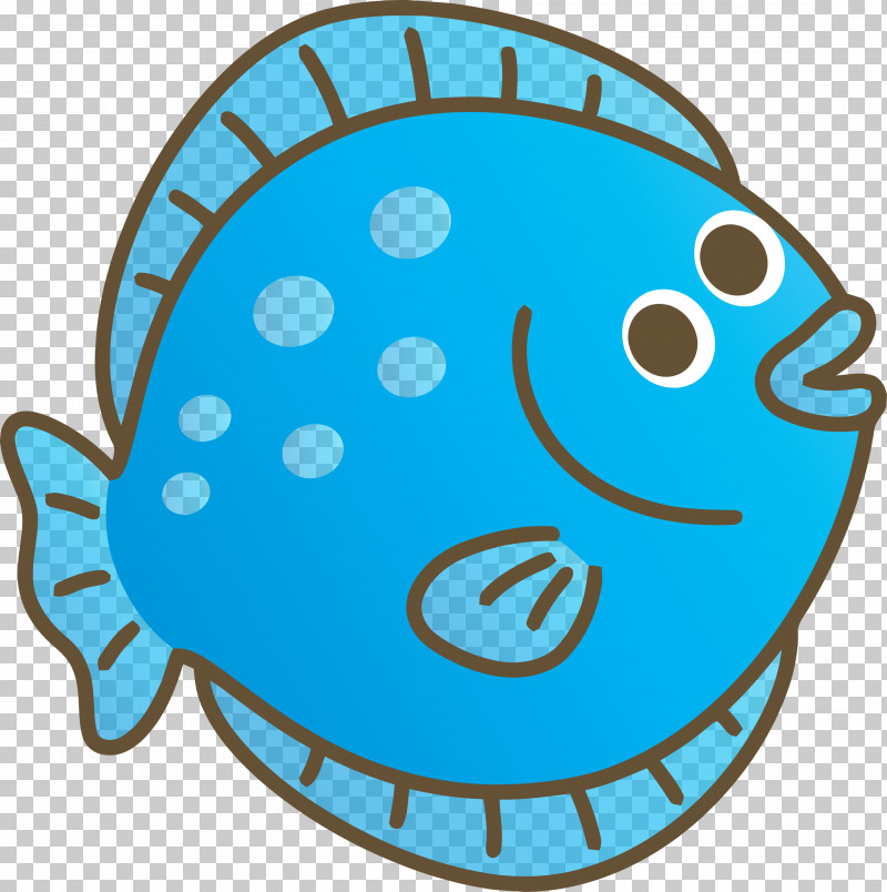 Turquoise Fish PNG, Clipart, Cartoon Flounder, Fish, Flounder, Turquoise Free PNG Download