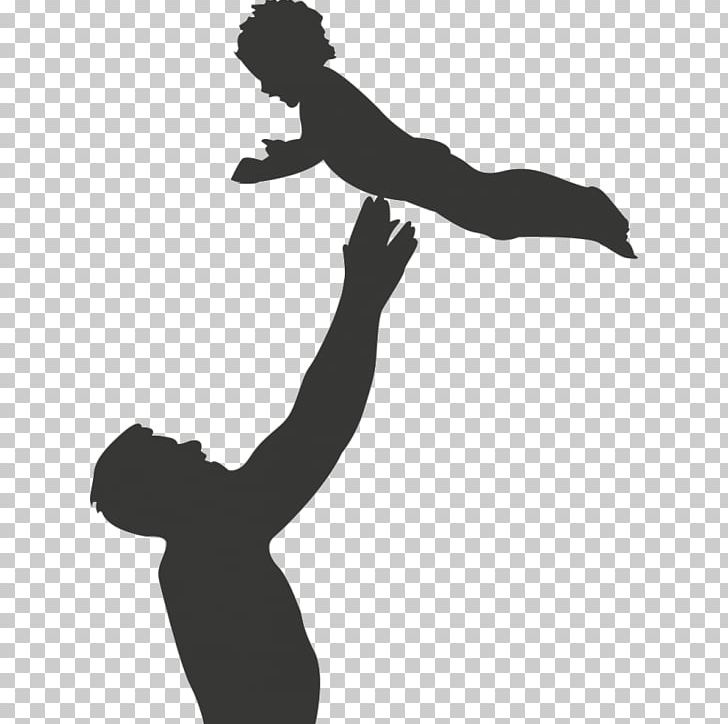 Silhouette Child Father Son PNG, Clipart, Animals, Arm, Child, Dra, Father Free PNG Download