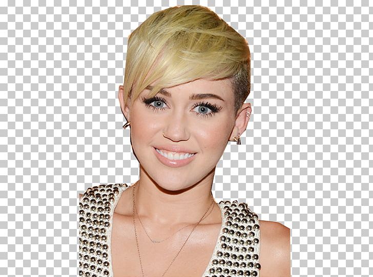 Miley Cyrus Hannah Montana Pixie Cut Short Hair Hairstyle PNG, Clipart, Beauty, Billy Ray Cyrus, Blond, Bom, Brown Hair Free PNG Download