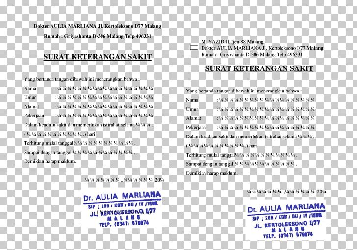 Document Sick Physician Letter Puskesmas PNG, Clipart, Area, Bga, Brand, Doc, Document Free PNG Download