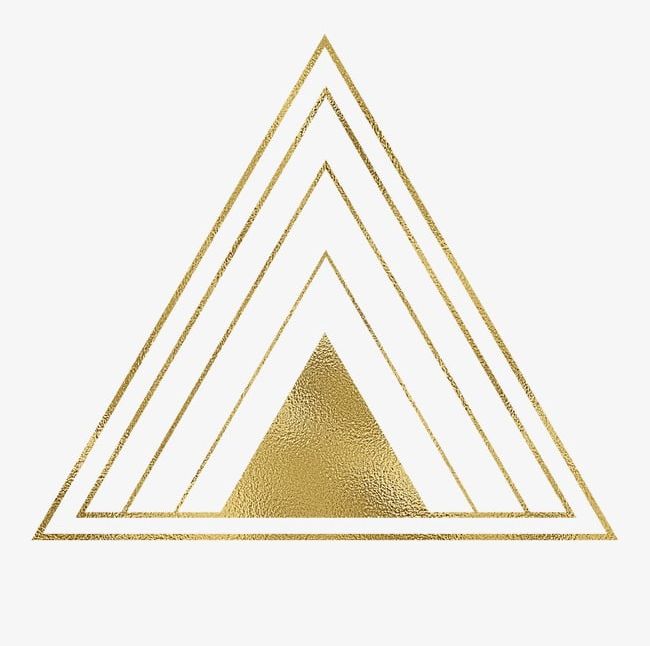 Golden Triangle PNG, Clipart, Geometry, Gold, Golden Clipart, Gold Texture, Texture Free PNG Download