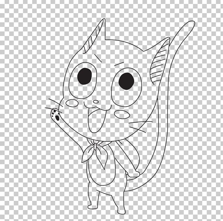 Line Art Drawing Natsu Dragneel Fairy Tail PNG, Clipart, Animation, Black, Carnivoran, Cartoon, Cat Like Mammal Free PNG Download