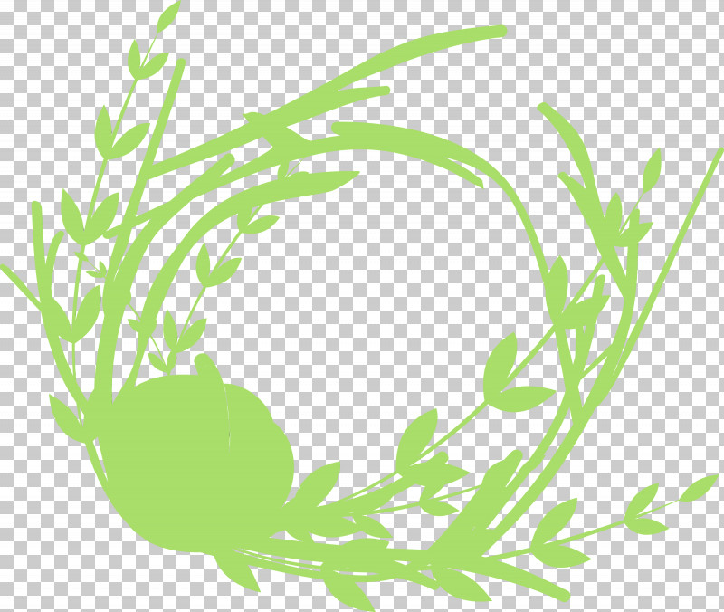 Leaf Plant Grass PNG, Clipart, Autumn Frame, Grass, Leaf, Nature Frame, Paint Free PNG Download