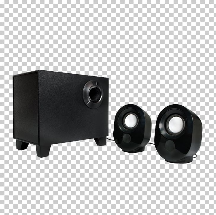 Computer Speakers Subwoofer Loudspeaker Powered Speakers Stereophonic Sound PNG, Clipart, Angle, Audio, Audio Equipment, Card Reader, Computer Speaker Free PNG Download