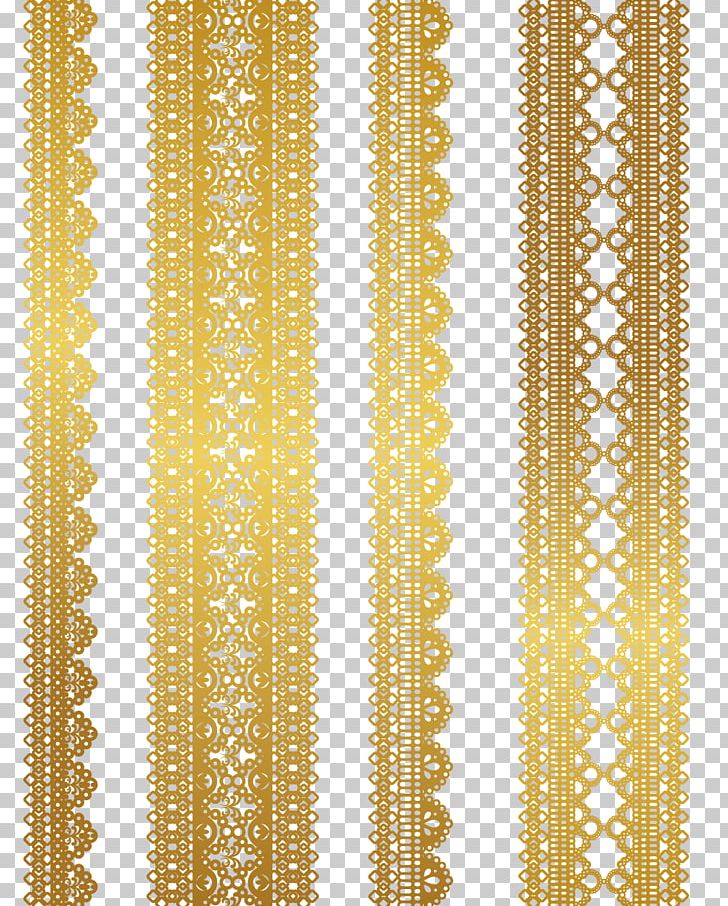 Lace Gold Euclidean Textile PNG, Clipart, Cdr, Encapsulated Postscript, Euclidean Vector, Flower Pattern, Geometric Pattern Free PNG Download