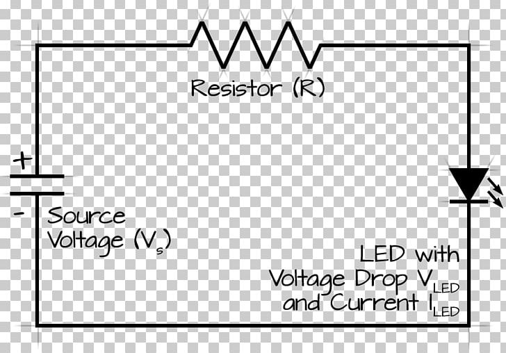 Light-emitting Diode Electronics Resistor Electronic Circuit LED Circuit PNG, Clipart,  Free PNG Download