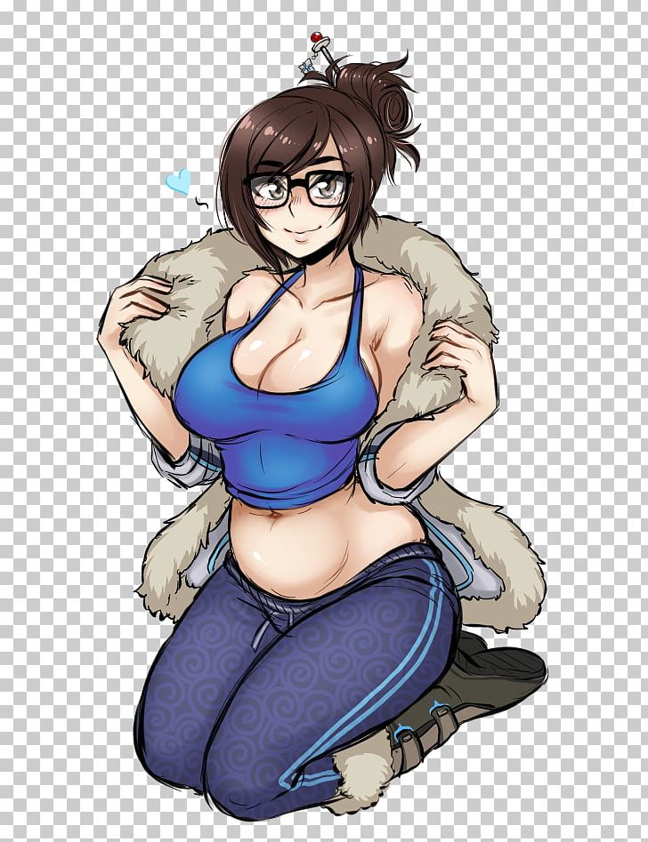 Overwatch Mei Video Game Blizzard Entertainment Mangaka PNG, Clipart, Anime, Arm, Black Hair, Blizzard Entertainment, Breasts Free PNG Download
