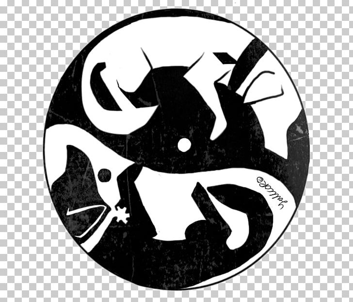 Yin And Yang Black And White Drawing Dog PNG, Clipart, Animal, Black, Black And White, Brand, Deviantart Free PNG Download