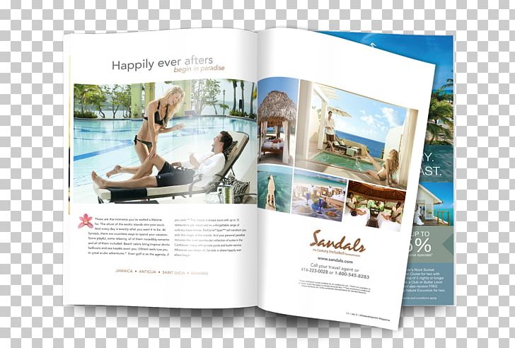 Advertising Sandals Resorts Hotel Travel PNG, Clipart, Advertising, Brand, Brochure, Business, Hospitality Industry Free PNG Download