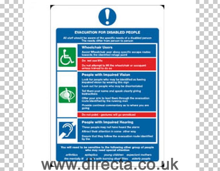 Emergency Evacuation Disability Safety Fire Escape Sign PNG, Clipart, Area, Banner, Brand, Building, Disability Free PNG Download