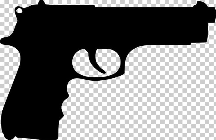 Wall Decal Sticker Firearm Handgun PNG, Clipart, 919mm Parabellum, Air Gun, Ammunition, Black, Black And White Free PNG Download