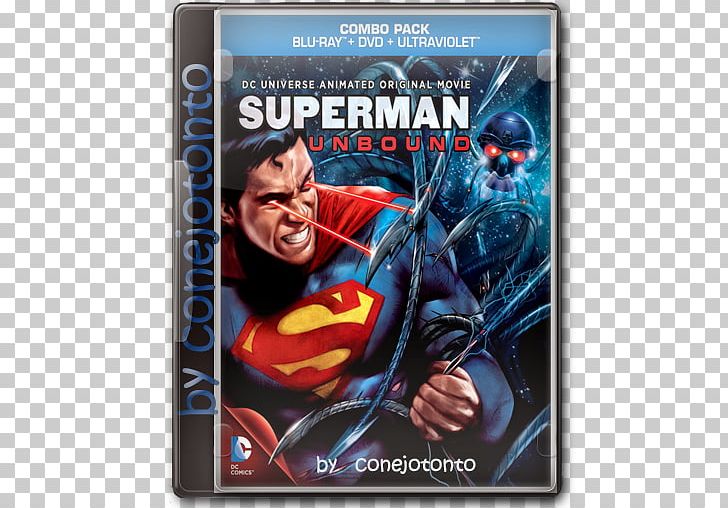 Superman: Unbound Blu-ray Disc Brainiac Digital Copy PNG, Clipart, Bluray Disc, Digital Copy, Dvd, Fictional Character, Film Free PNG Download