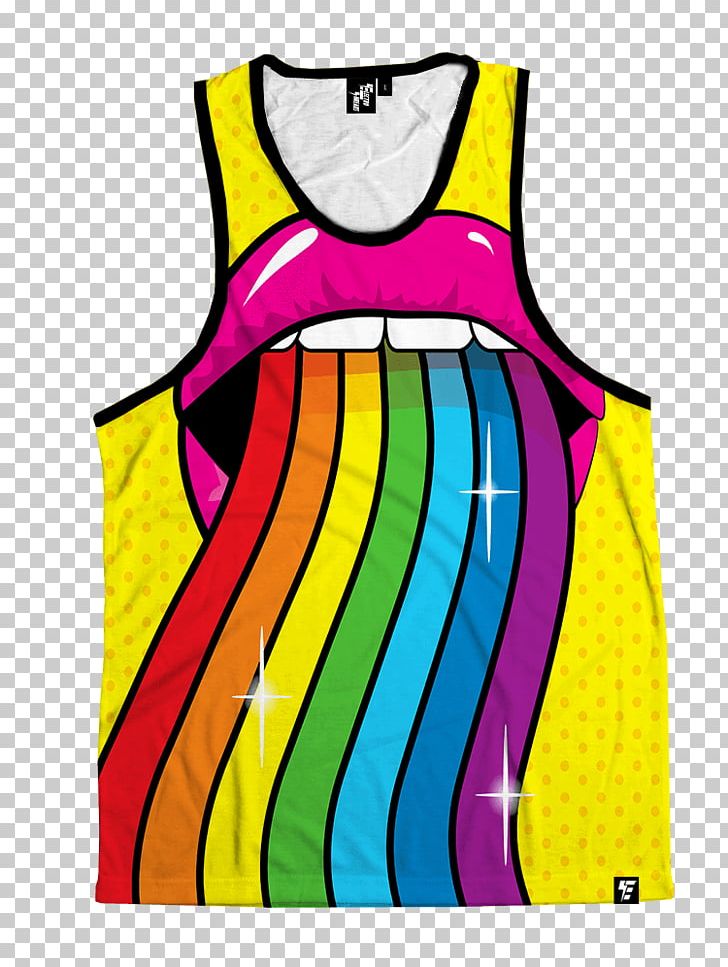 T-shirt Sleeveless Shirt Tube Top Gesso PNG, Clipart, Active Tank, All Over Print, Art, Clothing, Color Free PNG Download