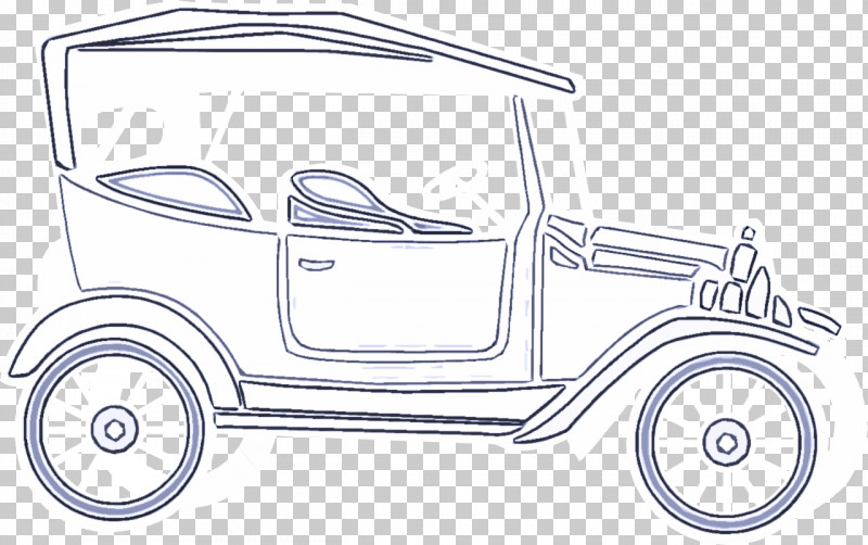 Land Vehicle Vehicle Car Vintage Car Drawing PNG, Clipart, Antique Car, Car, Classic Car, Coloring Book, Drawing Free PNG Download