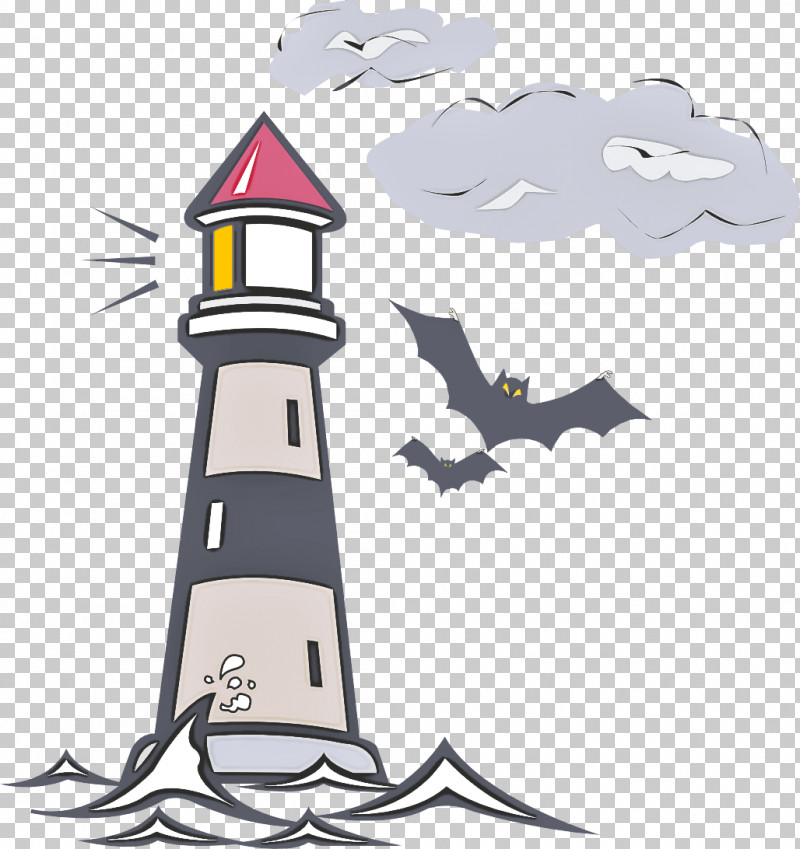 Cartoon Silhouette Lighthouse Icon Lighthouse Black & White PNG, Clipart, Beacon, Black And White, Cartoon, Integral Lighthouse, Lighthouse Free PNG Download
