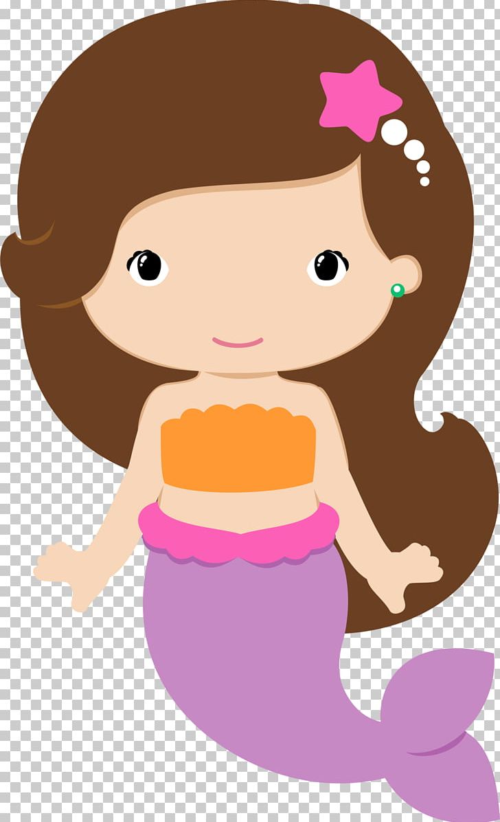 Ariel Mermaid PNG, Clipart, Ariel, Art, Brown Hair, Cartoon, Cheek Free PNG Download