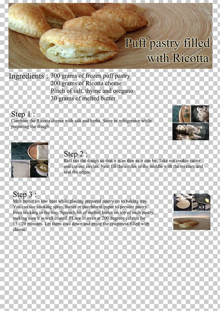 Brochure Recipe PNG, Clipart, Art, Brochure, Puff Pastry, Recipe Free PNG Download