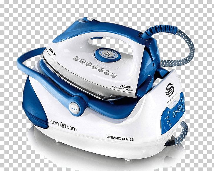 Clothes Iron Ceramic Steam Generator Clothes Steamer PNG, Clipart, Blue, Ceramic, Clothes Iron, Clothes Steamer, Clothing Free PNG Download