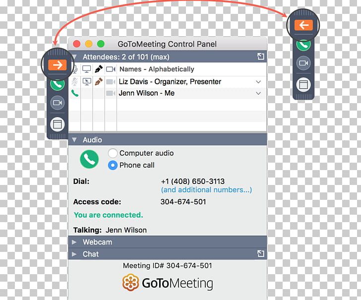 GoToMeeting Web Conferencing GoToTraining Citrix Online PNG, Clipart, Brand, Citrix Online, Computer, Computer Monitors, Control Panel Free PNG Download