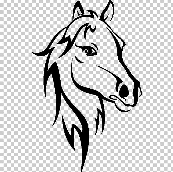 Horse Wall Decal Sticker Polyvinyl Chloride PNG, Clipart, Animals, Black, Bumper Sticker, Fictional Character, Head Free PNG Download