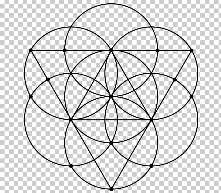 Sacred Geometry Overlapping Circles Grid Tattoo PNG, Clipart, Area, Black And White, Circle, Drawing, Geometry Free PNG Download