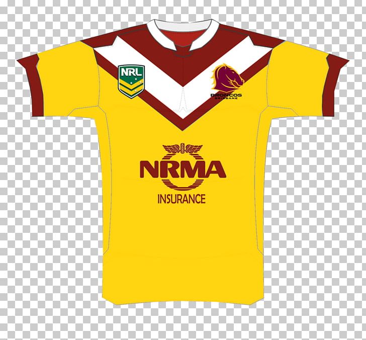 Sports Fan Jersey T-shirt Logo Outerwear Sleeve PNG, Clipart, Brand, Brisbane Broncos, Clothing, Jersey, Logo Free PNG Download